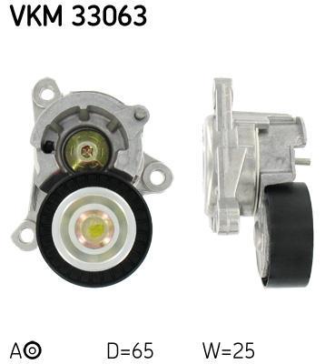 Rolo tensor da correia trapezoidal estriada SKF ref. VKM 33063